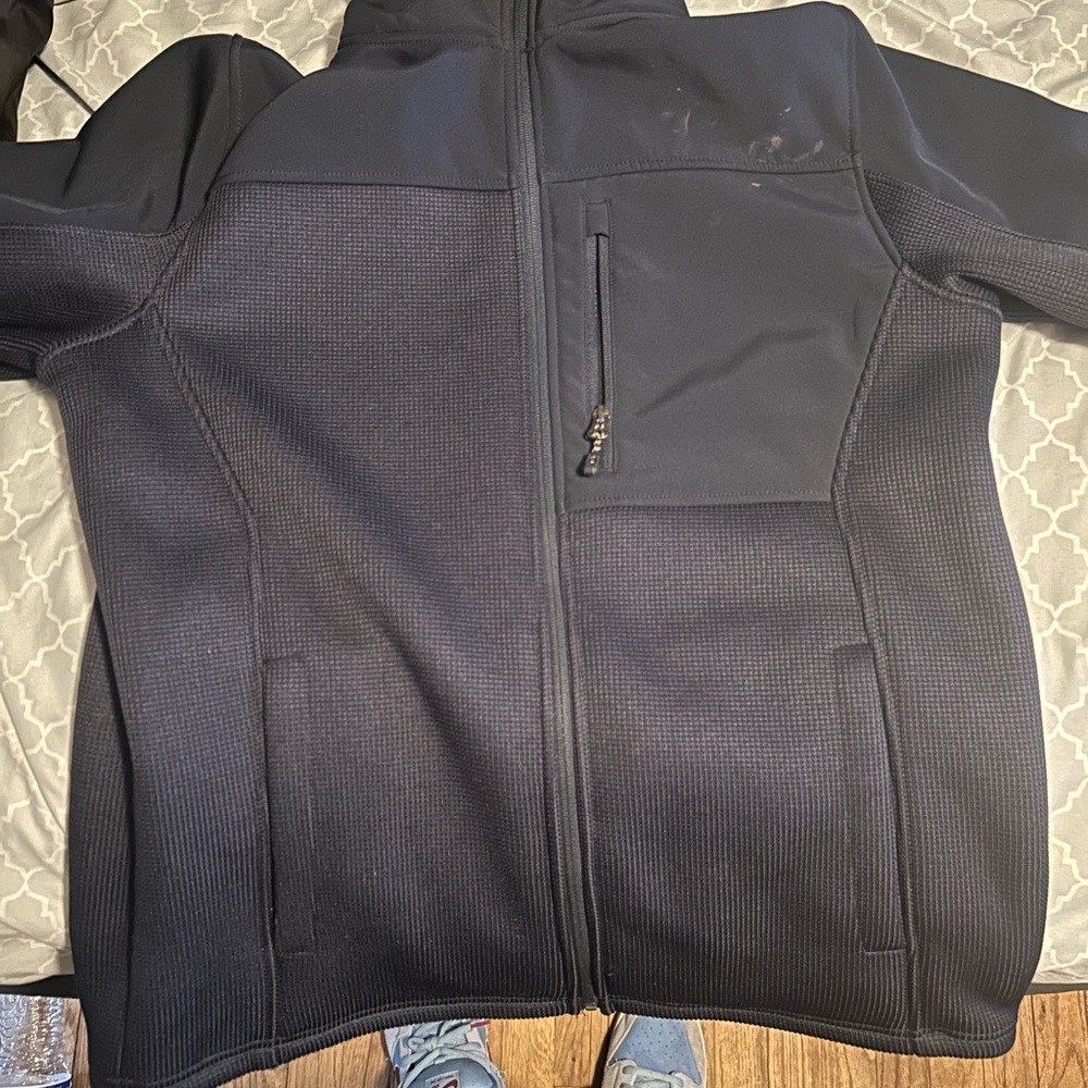Men's Black Full-Zip Jacket